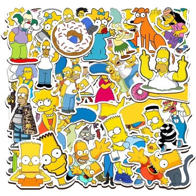 'Simpsons' Stickers 50 Pack